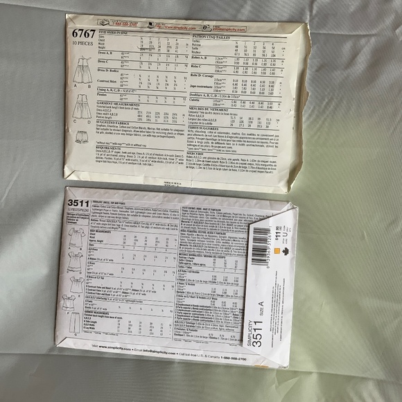 DRESSES, BLOOMERS & PANTS, Girl’s Sewing Patterns - Picture 2 of 2